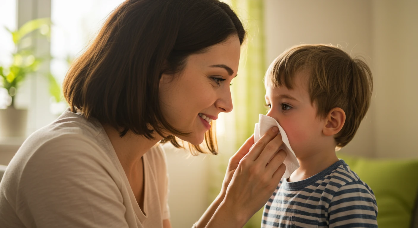 Как помочь ребенку с заложенностью носа без сосудосуживающих капель?