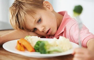 Ребенок с насморком плохо ест