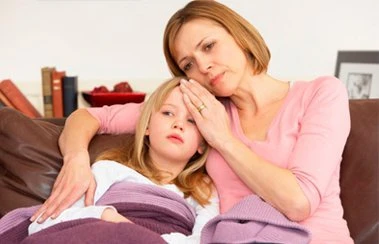 Ребенок заболел гриппом: что делать маме?