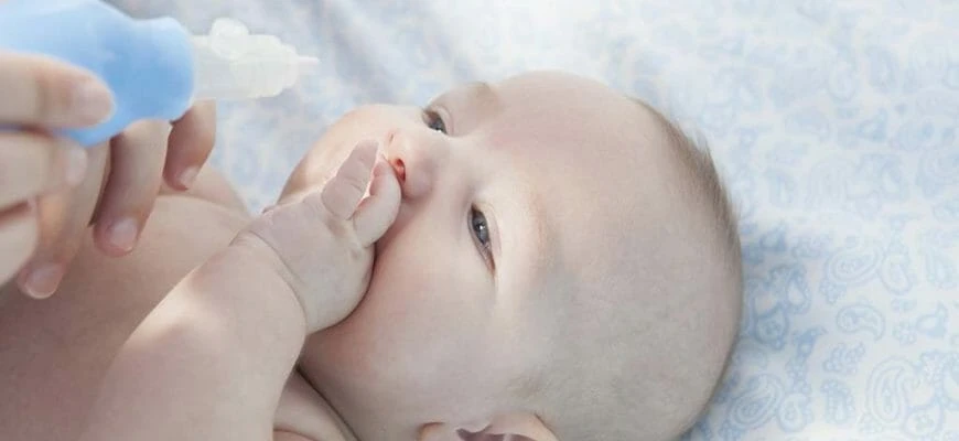 Чем лечить насморк у ребенка в 1 месяц?