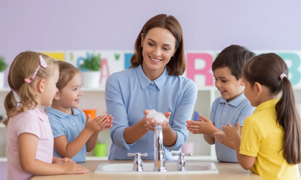 Как снизить риск заражения в саду/школе?